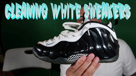 how to clean white gucci foamposites